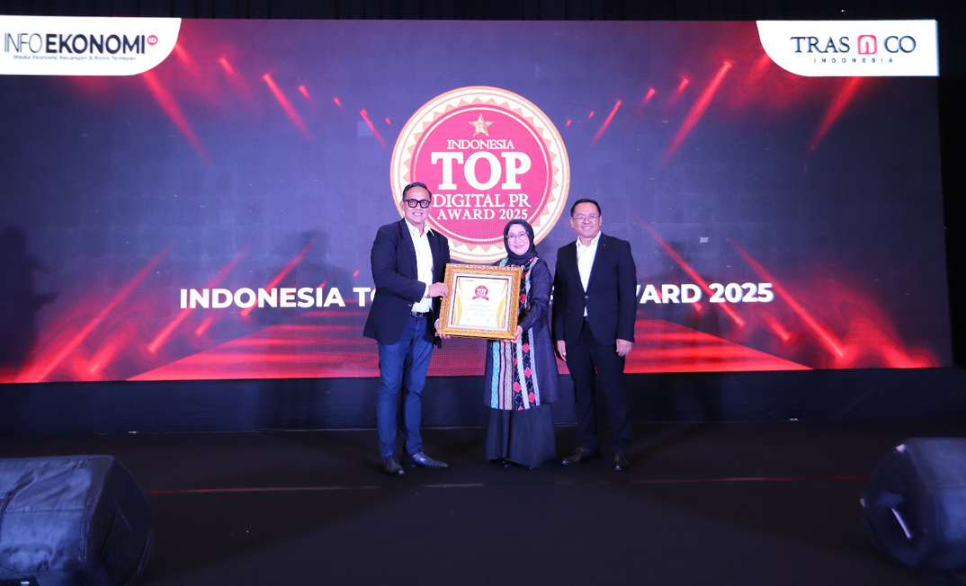 PT. Bank Sulteng Terima Penghargaan Top Digital Public Relation Award 2025