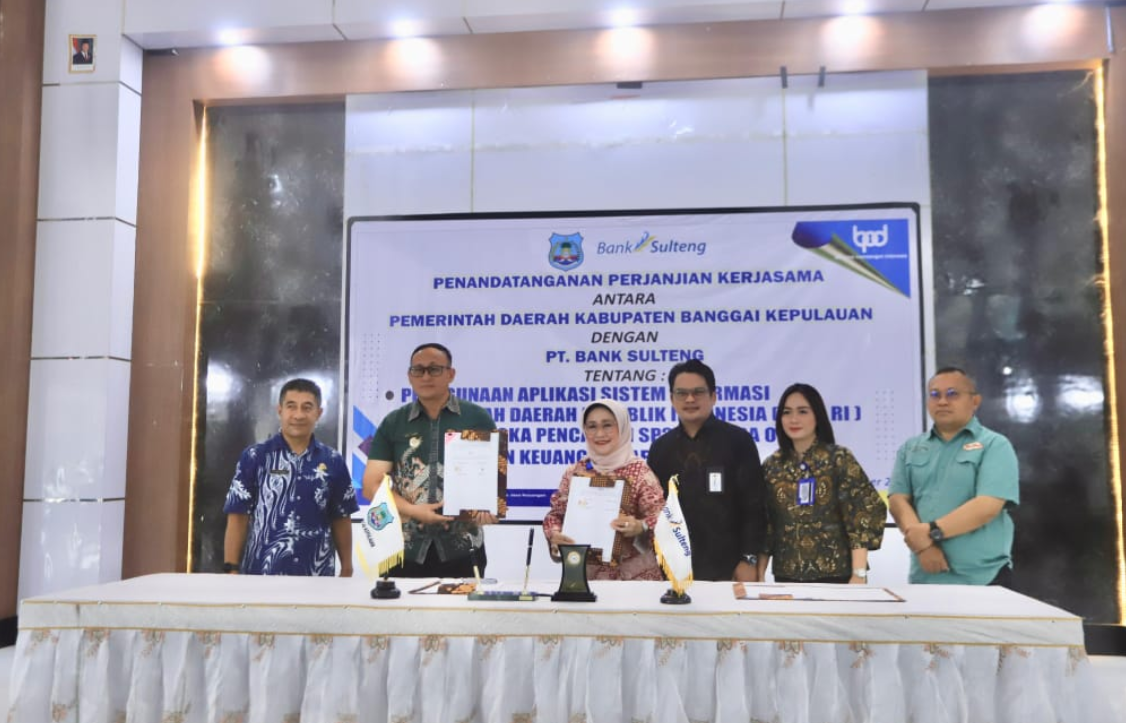 BANK SULTENG SUKSES IMPLEMENTASIKAN KERJASAMA SP2D ONLINE DI HAMPIR SELURUH PEMDA SE-SULAWESI TENGAH